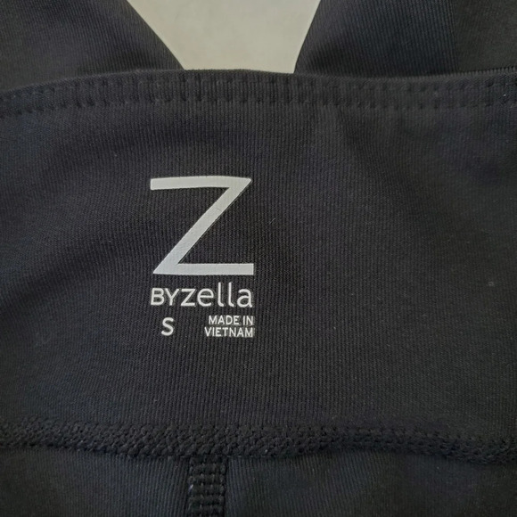 Z BY ZELLA Black Mesh Panel Leggings Size S - Picture 4 of 6